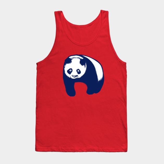 Panda Bear Tank Top by bubbsnugg